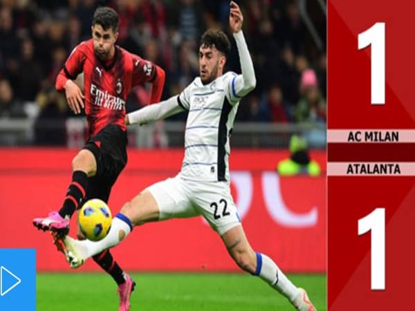 Bóng đá Ý 26/2: Milan vẫn bị Atalanta cầm hòa
