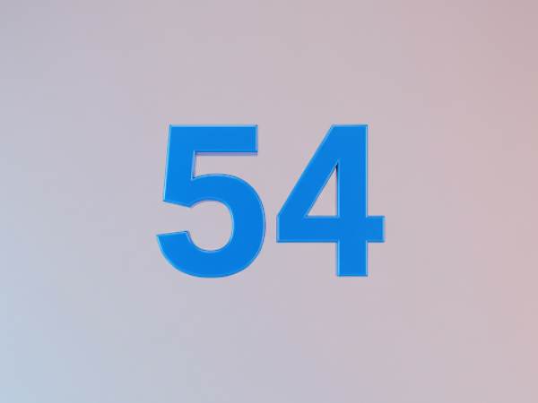 Ý nghĩa số 54 nằm mơ thấy số 54 là có điềm báo gì?