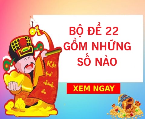 Thống kê bộ đề 22 gồm những con gì chuẩn xác nhất?